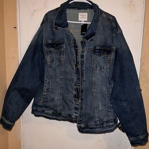 Torrid Denim Jacket Hidden Desert Plus Size 6X